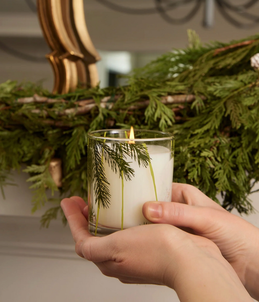 Fraiser Fir Small Pine Needle Luminary
