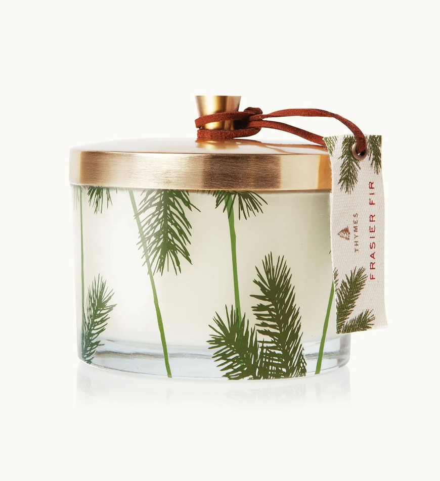 Frasier Fir Poured Candle, Pine Needle 3-Wick