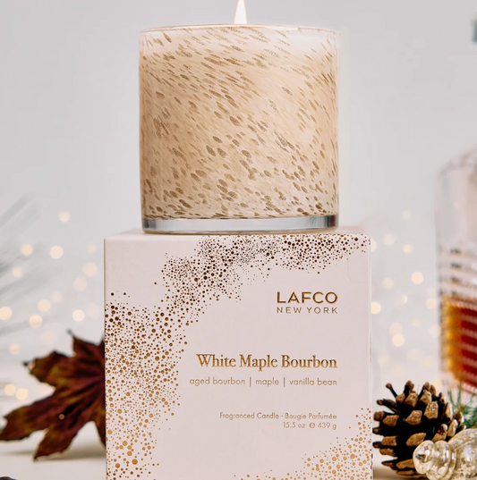 LAFCO White Maple Bourbon Scented Candle