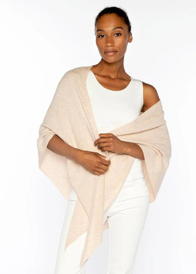 Kinross CRYSTAL TRIANGLE WRAP