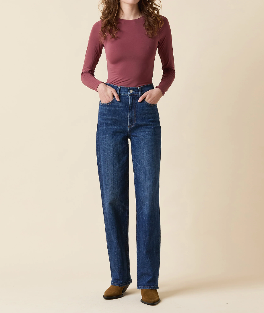 LA JEAN 90'S Straight Denim