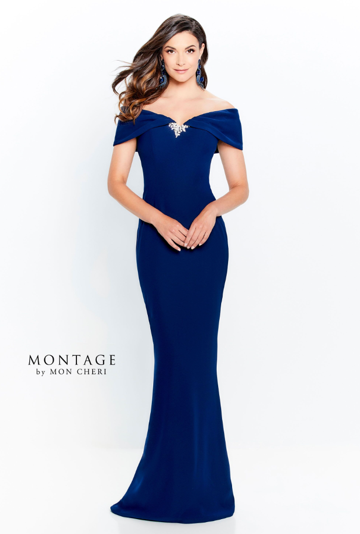 Montage by Mon Cheri 120905 Off The Shoulder Dress