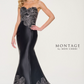 Montage by Mon Cheri M841 Sweetheart Neck Trumpet Mikado Dress