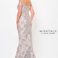 Montage by Mon Cheri M905 Off-The-Shoulder Draped Bodice Dress
