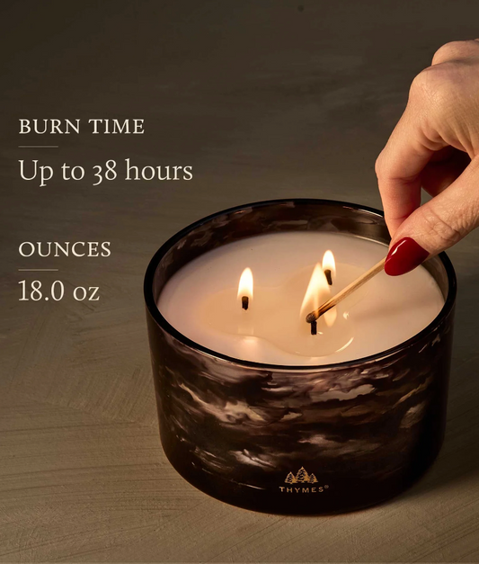 Noir Woods 3-Wick Poured Candle