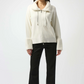 Joseph Ribkoff Sweater Knit Coat With Fur Trim