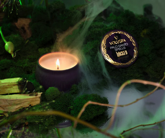 VOLUSPA Palo Santo Spells Mini Tin Candle