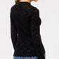 Johnny Was NATALIE LONG SLEEVE STRETCH LACE TEE