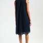 Joseph Ribkoff High-neck A-line Dress