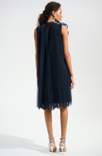Joseph Ribkoff High-neck A-line Dress
