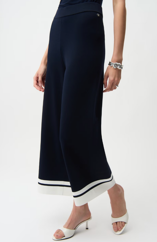 Joseph Ribkoff Mid-rise Wide-leg Trousers