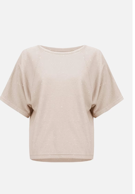 Joseph Ribkoff Crew Neck Jewel Pullover