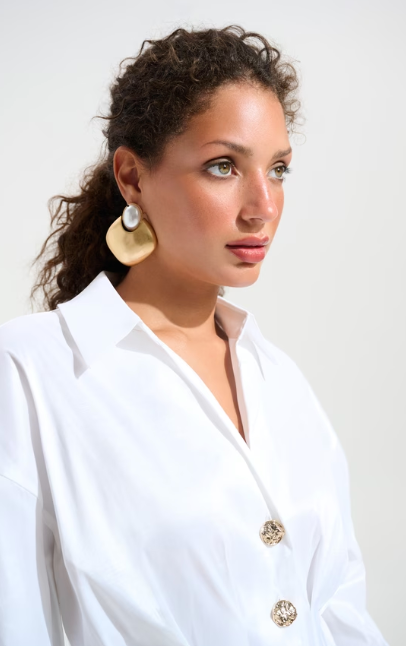 Joseph Ribkoff Sophisticated Fitted Peplum Blouse