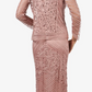 Soulmates Silk Beaded Handmade Jacket Top and Skirt Set