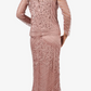 Soulmates Silk Beaded Handmade Jacket Top and Skirt Set