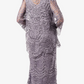 Soulmates C1062 Scallop Hand Crocheted Lace Dress with Jacket Set