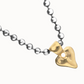 UNO de 50 Bead necklace with heart detail