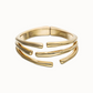 UNO de 50 Bangle bracelet with multiple intertwined organic shapes