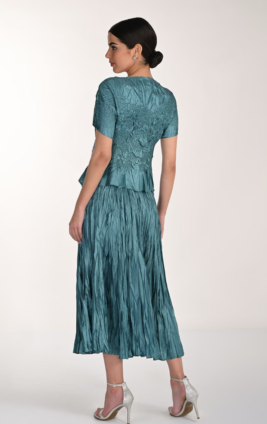 Frank Lyman Elegant A-line Midi Skirt & Top