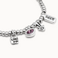 UNO de 50 Beaded bracelet with charms
