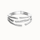 UNO de 50 Bangle bracelet with multiple intertwined organic shapes