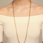UNO de 50 Long link chain charm necklace