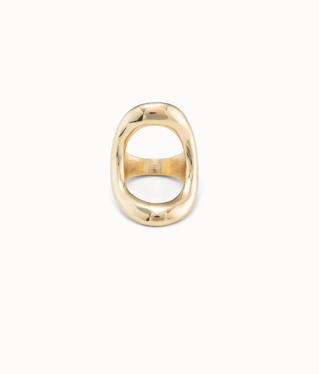 UNO de 50 Ring with large central oval
