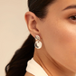 UNO de 50 Circle drop earrings
