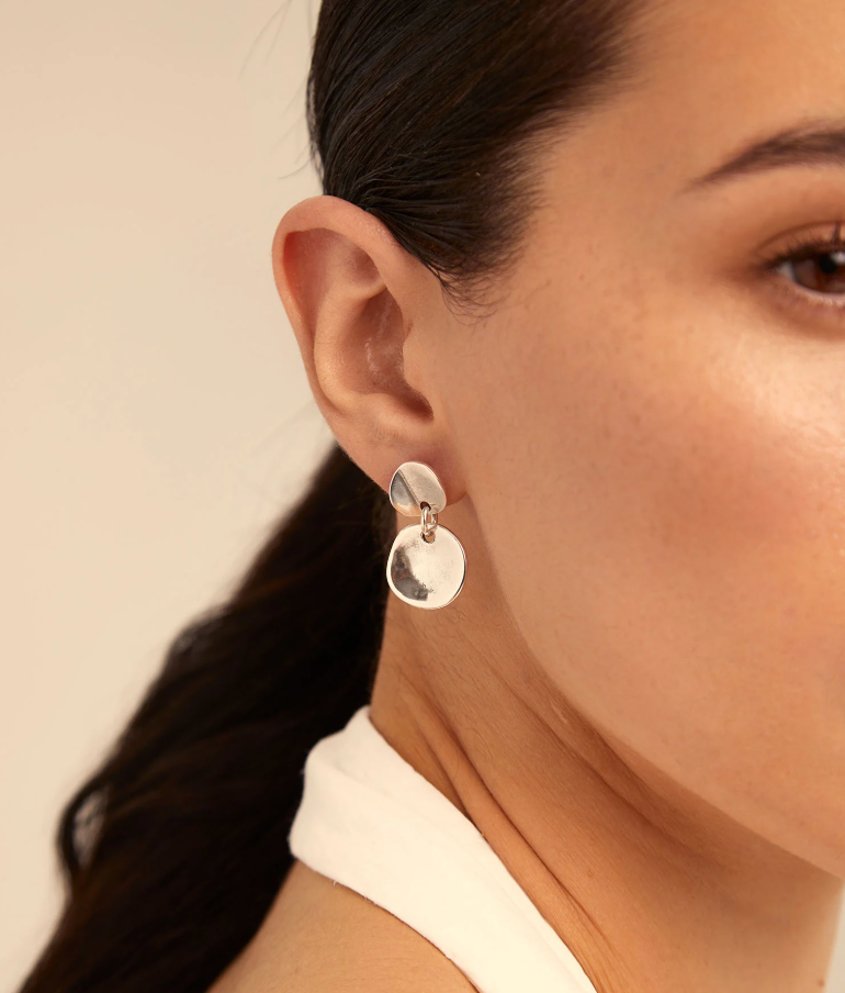 UNO de 50 Circle drop earrings