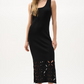 Joseph Ribkoff Cut-out Sheath Midi Dress