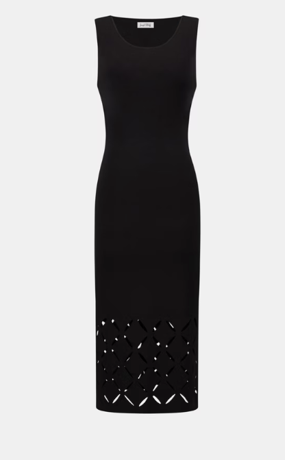 Joseph Ribkoff Cut-out Sheath Midi Dress