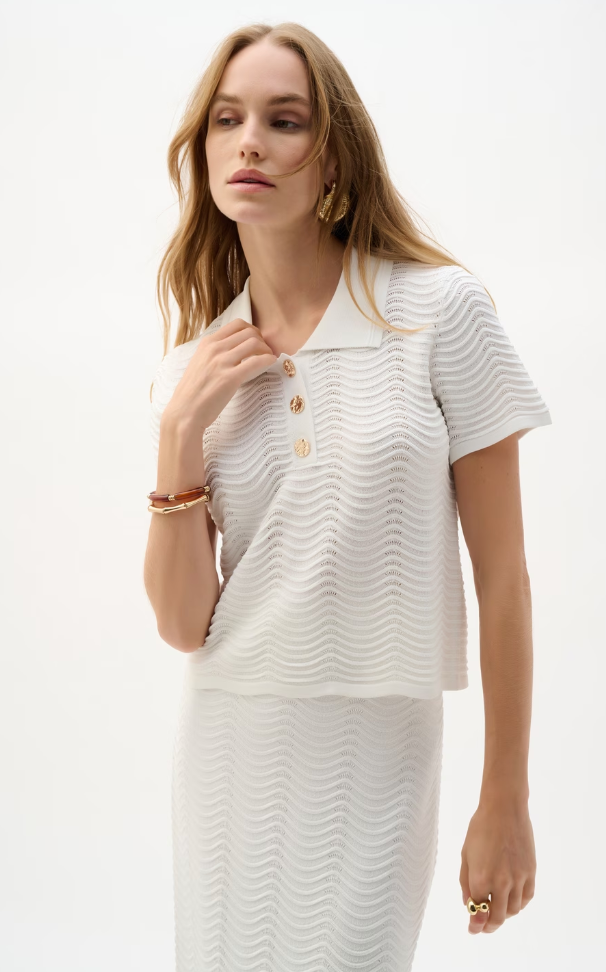 Joseph Ribkoff Chic Button Closure Shirt