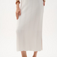 Joseph Ribkoff High-waist Ribbed Midi Skirt