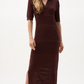 Joseph Ribkoff Sweater Knit Straight Dress