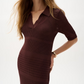 Joseph Ribkoff Sweater Knit Straight Dress