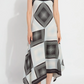 LYSEE SARAI HANDKERCHIEF ASYMMETRIC DRESS