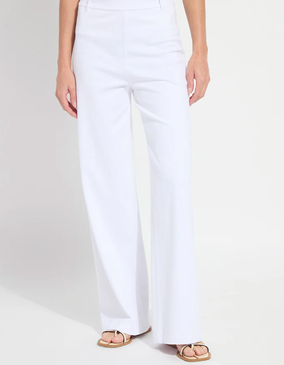 LYSEE ERIN HI WAIST LONG EMBROIDERED DENIM PANT (32" INSEAM)