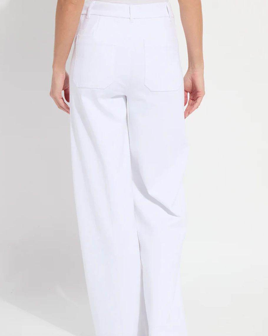 LYSEE ERIN HI WAIST LONG EMBROIDERED DENIM PANT (32" INSEAM)