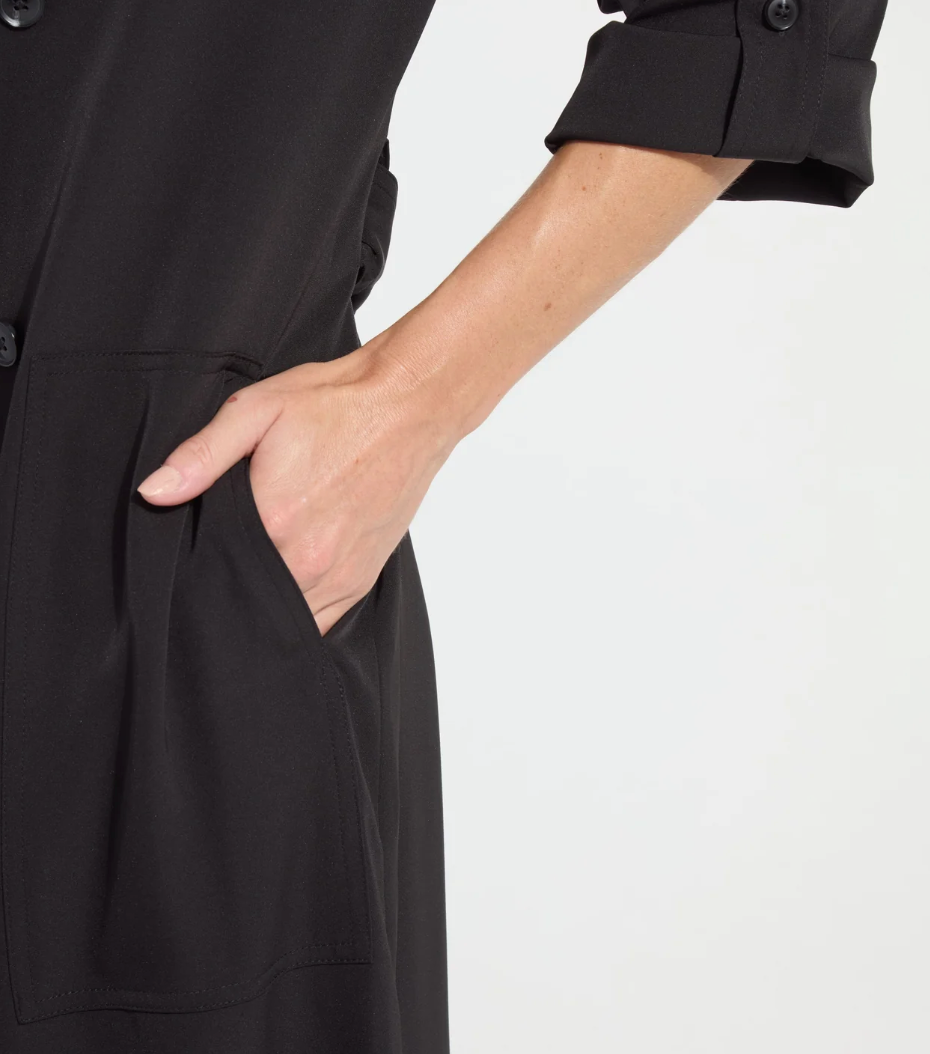 LYSSE Ellison Convertible Trench Dress