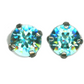 Mariana Post Earrings with Rhodium Plating