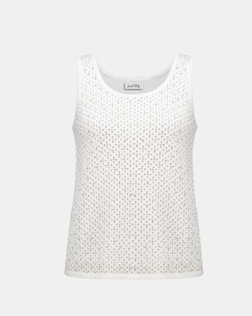Joseph Ribkoff Embellished Knit Camisole Style