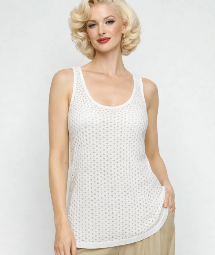 Joseph Ribkoff Embellished Knit Camisole Style