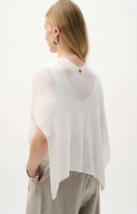 Jospeh Ribkoff Soft Knit Draped Pull-Through Cover-Up