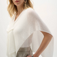 Jospeh Ribkoff Soft Knit Draped Pull-Through Cover-Up