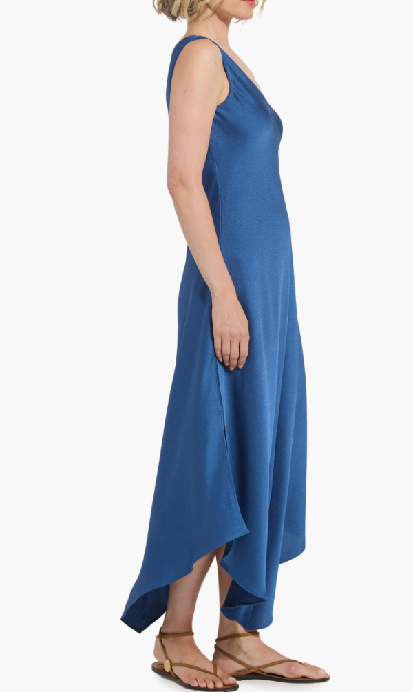 LYSSE Sakura Bias Handkerchief Dress