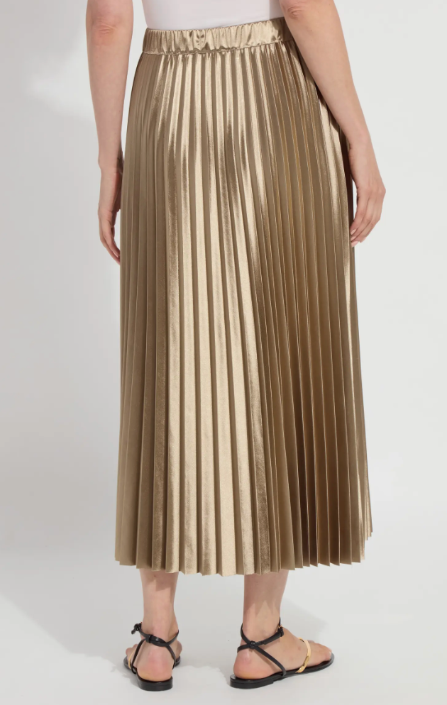 LYSSE Nina Pleated Midi Skirt