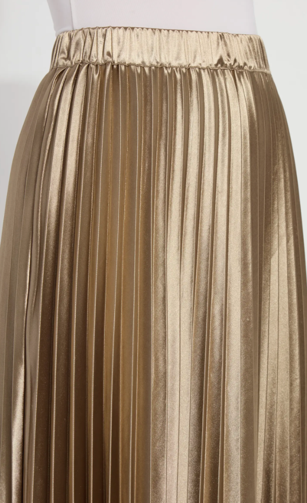 LYSSE Nina Pleated Midi Skirt