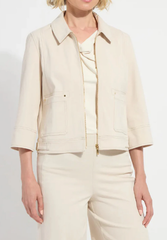 LYSSE Nylah Detail Crop Jacket