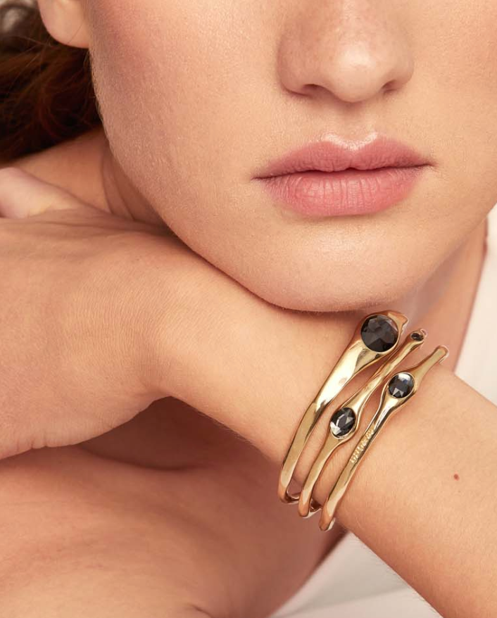 UNO DE 50 Bangle bracelet with crystals
