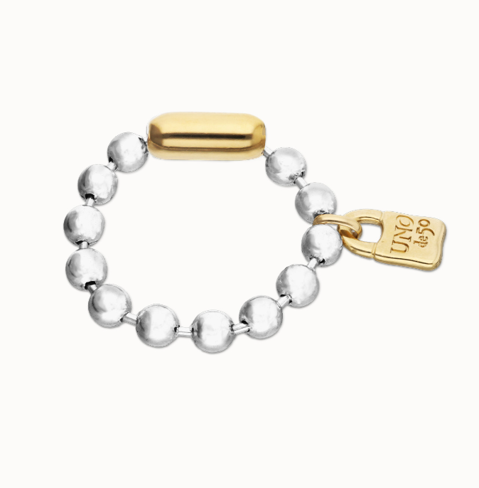 UNO DE 50 Bead bracelet with padlock and clasp